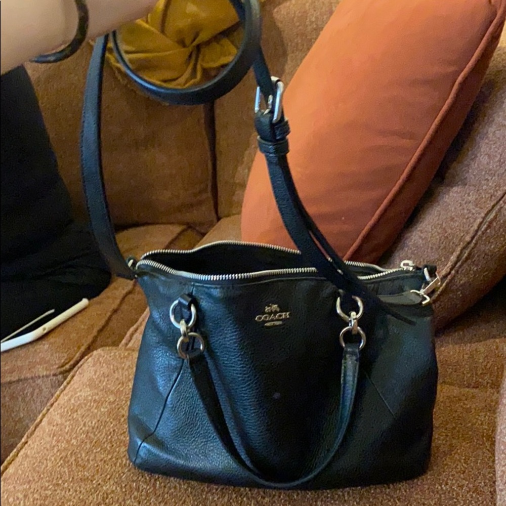 Coach Kelsey bag black crossbody